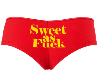 Sweet As Fuck - Red Boyshort