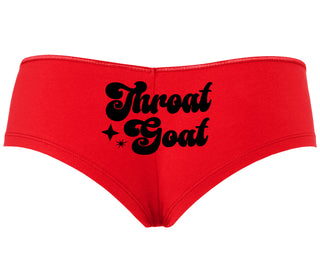 Throat Goat - Deep Throat Expert - Red Boyshort