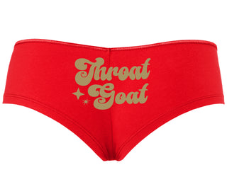 Throat Goat - Deep Throat Expert - Red Boyshort