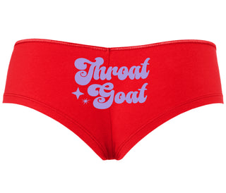 Throat Goat - Deep Throat Expert - Red Boyshort