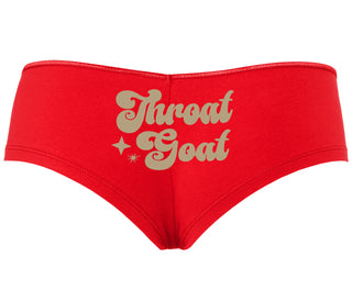 Throat Goat - Deep Throat Expert - Red Boyshort