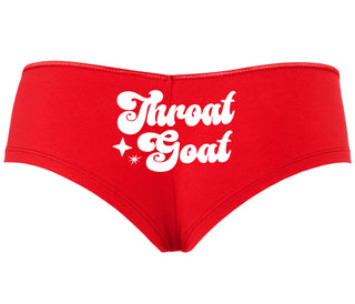 Throat Goat - Deep Throat Expert - Red Boyshort