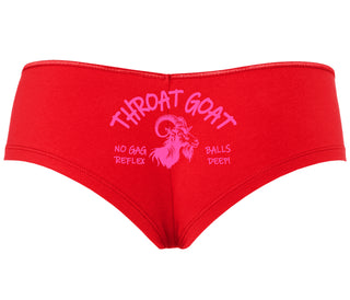 Throat Goat - Red Boyshort