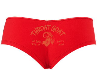 Throat Goat - Red Boyshort