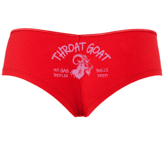 Throat Goat - Red Boyshort