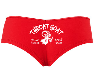 Throat Goat - Red Boyshort
