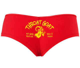 Throat Goat - Red Boyshort