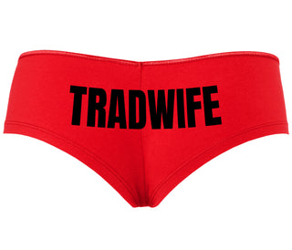 TradWife  - Red Boyshort