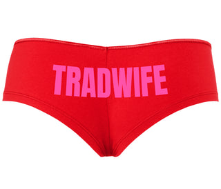 TradWife  - Red Boyshort