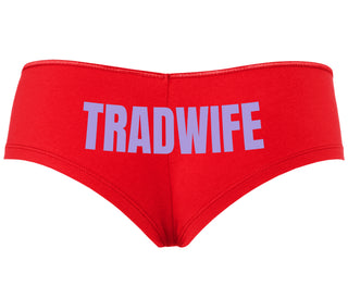 TradWife  - Red Boyshort