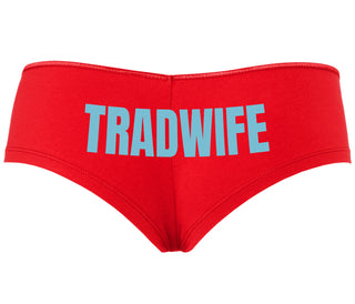 TradWife  - Red Boyshort