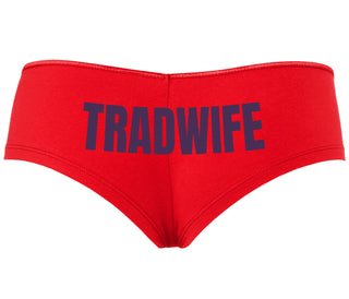 TradWife  - Red Boyshort