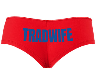 TradWife  - Red Boyshort