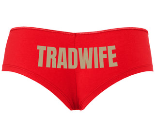 TradWife  - Red Boyshort