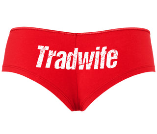 TradWife - Red Boyshort