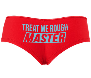 Treat Me Rough Master - Red Boyshort
