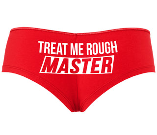 Treat Me Rough Master - Red Boyshort