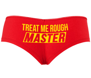 Treat Me Rough Master - Red Boyshort