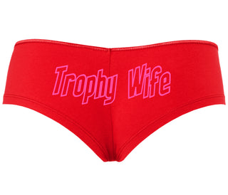 Trophy Wife - Red Boyshort