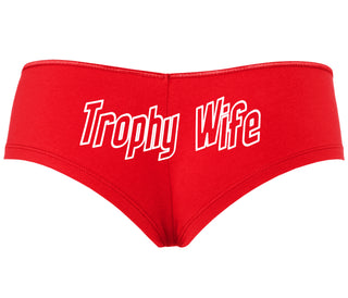 Trophy Wife - Red Boyshort