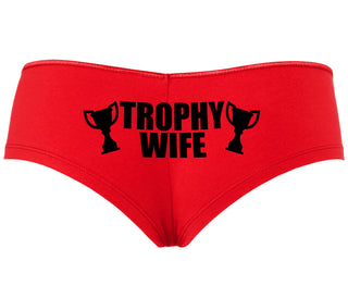 Trophy Wife Award - Red Boyshort