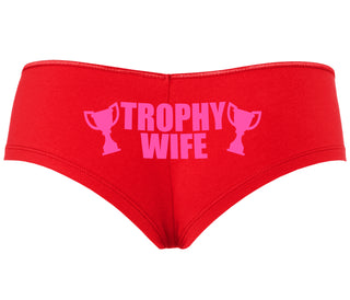 Trophy Wife Award - Red Boyshort