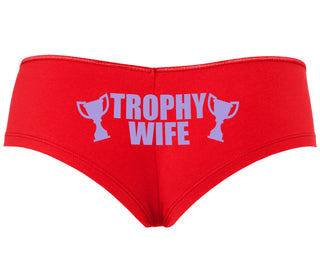 Trophy Wife Award - Red Boyshort