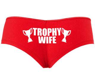Trophy Wife Award - Red Boyshort