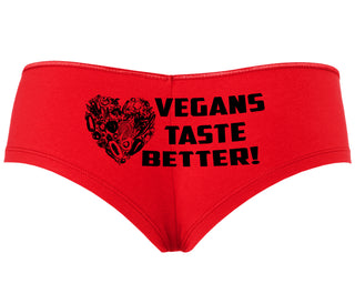 Vegans Tastes Better - Red Boyshort