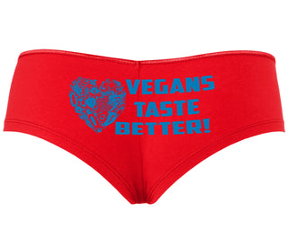 Vegans Tastes Better - Red Boyshort