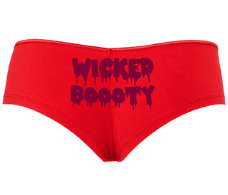 Wicked Boooty - Red Boyshort