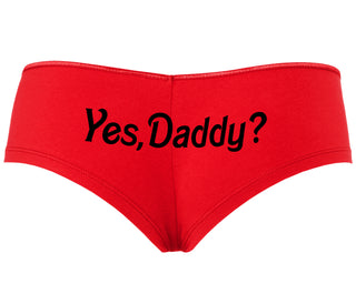 Yes Daddy ? - Red Boyshort