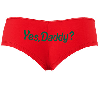 Yes Daddy ? - Red Boyshort