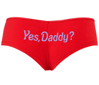Yes Daddy ? - Red Boyshort