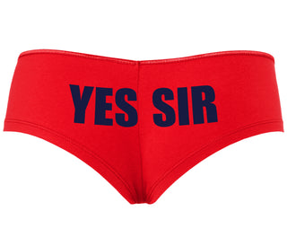 Yes Sir - Red Boyshort