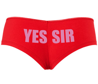 Yes Sir - Red Boyshort