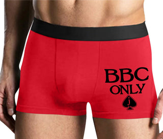BBC Only - Jack Of Spades - Mens Red Boxer Brief
