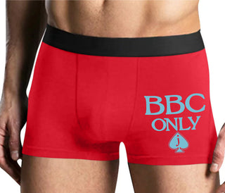 BBC Only - Jack Of Spades - Mens Red Boxer Brief