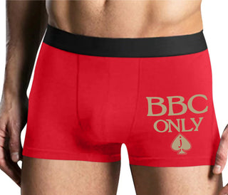 BBC Only - Jack Of Spades - Mens Red Boxer Brief
