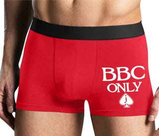 BBC Only - Jack Of Spades - Mens Red Boxer Brief