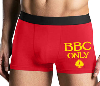 BBC Only - Jack Of Spades - Mens Red Boxer Brief