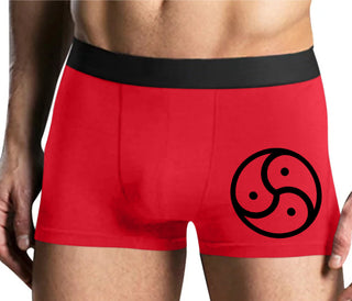 BDSM Symbol - Mens Red Boxer Brief