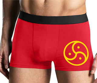 BDSM Symbol - Mens Red Boxer Brief