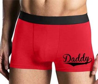 Daddy - Mens Red Boxer Brief