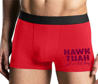 Hawk Tuah Spit On That Thing - Mens Red Boxer Brief