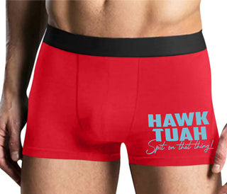 Hawk Tuah Spit On That Thing - Mens Red Boxer Brief
