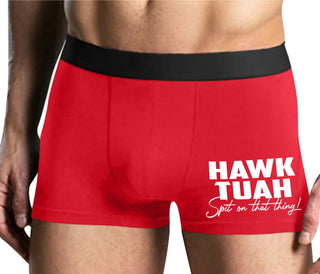 Hawk Tuah Spit On That Thing - Mens Red Boxer Brief