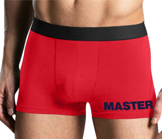 Master - Mens Red Boxer Brief