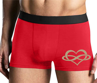 Polyamory Logo - Mens Red Boxer Brief