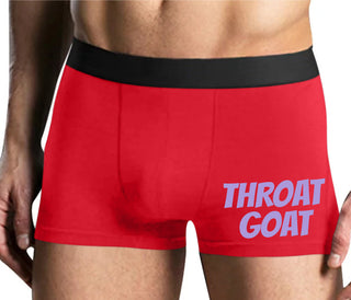 Throat Goat - Oral Expert - Mens Red Boxer Brief